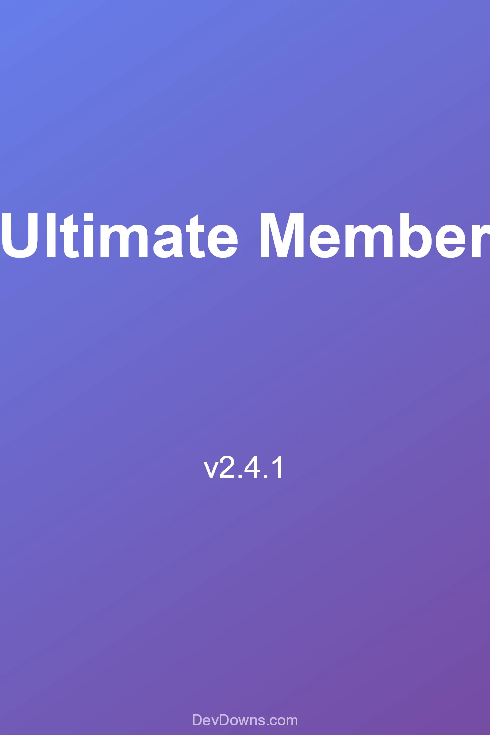 Ultimate Member 2.4.1 - Social Share