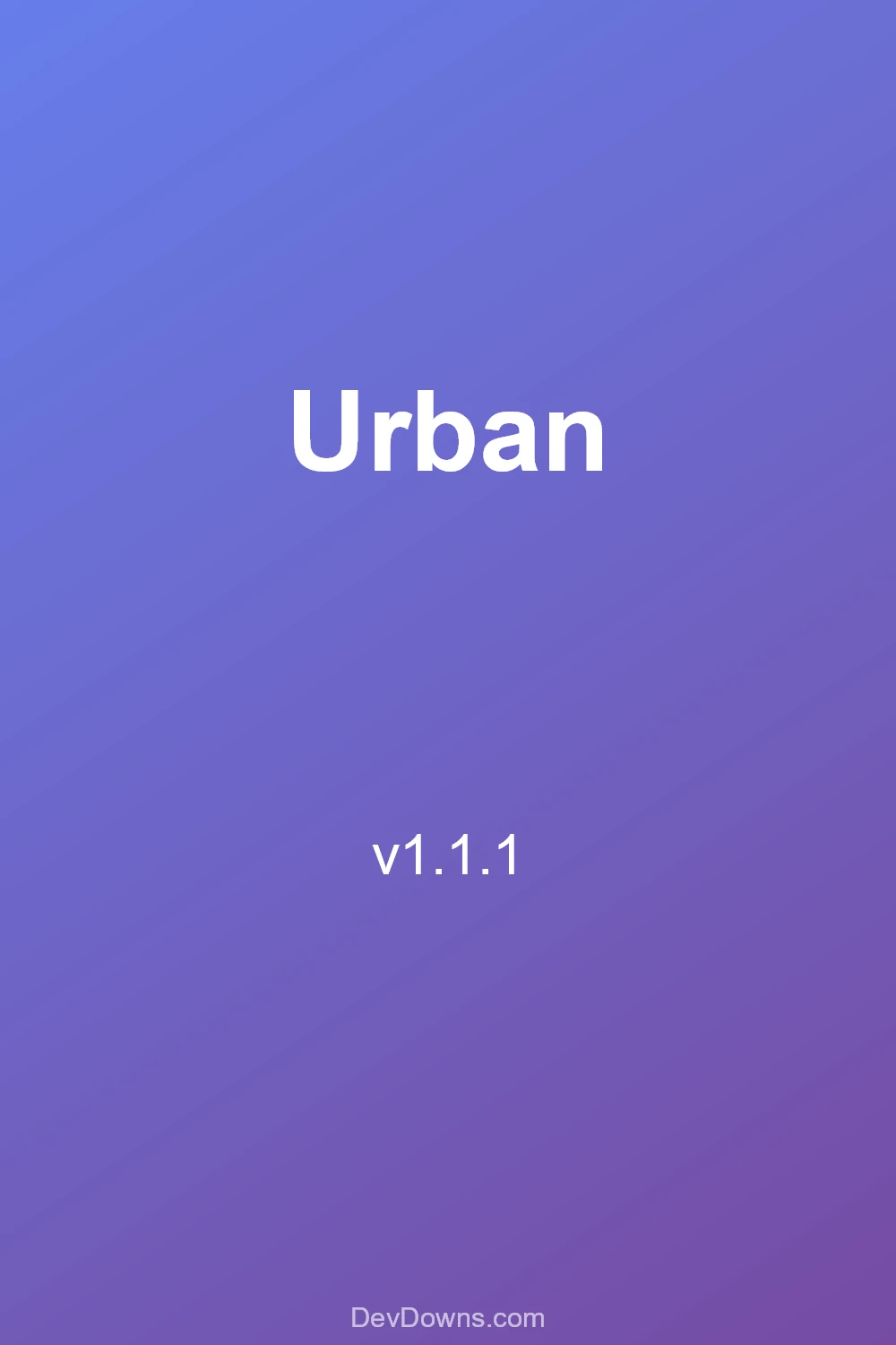 Urban 1.1.1 - Social Share