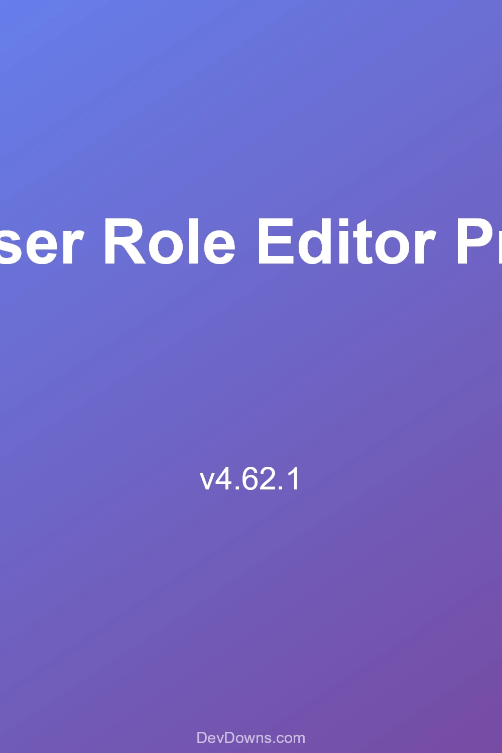 User Role Editor Pro 4.62.1 - Social Share