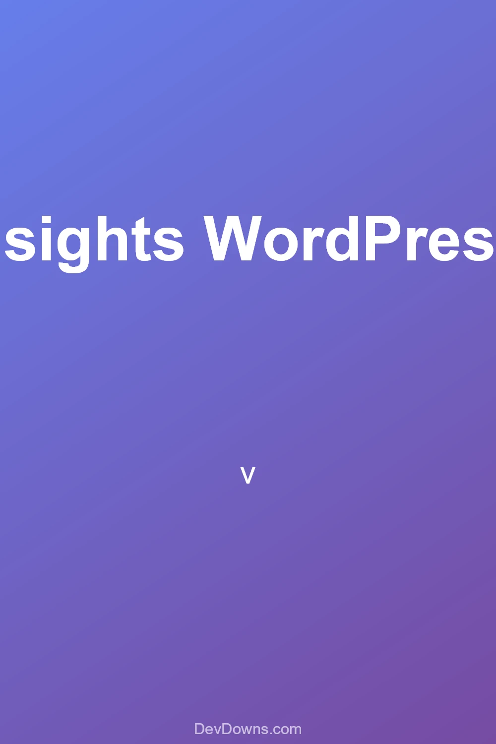 Users Insights WordPress Plugin  - Social Share