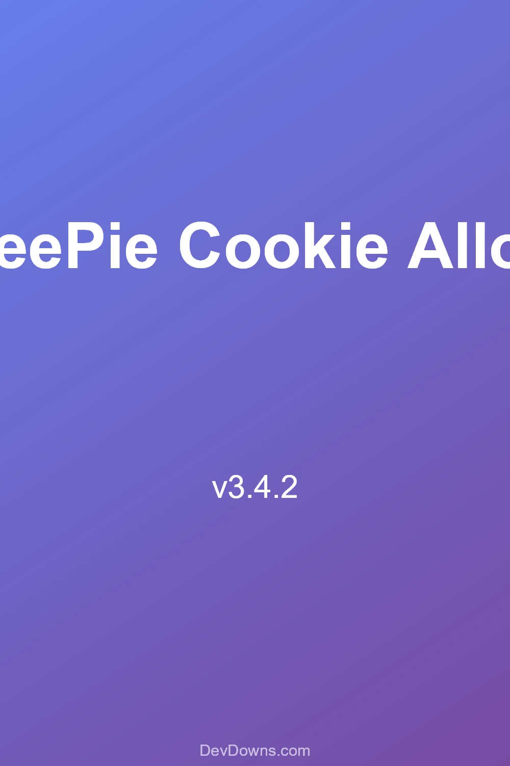 WeePie Cookie Allow 3.4.2 - Social Share