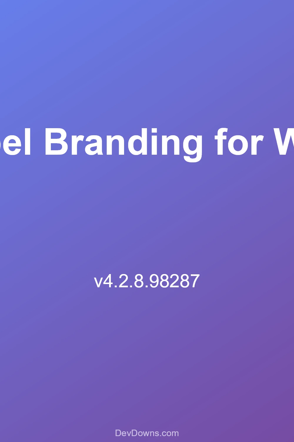 White Label Branding for WordPress 4.2.8.98287 - Social Share