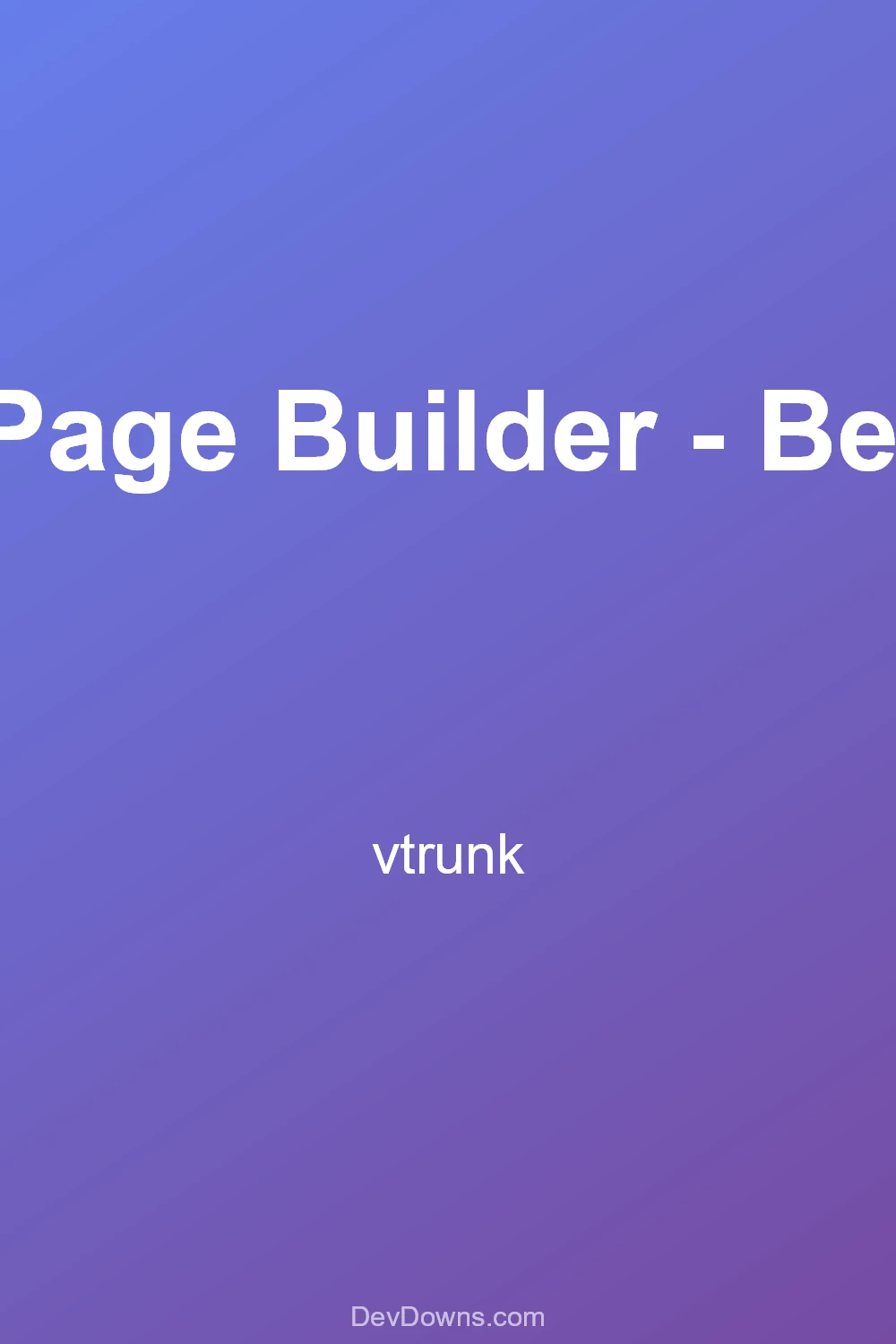 WordPress Page Builder - Beaver Builder trunk - Social Share