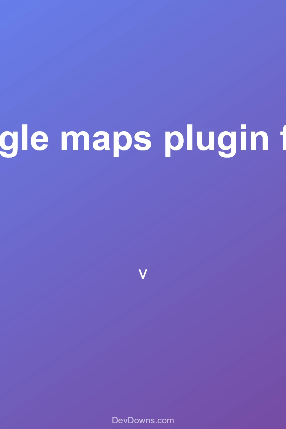 advanced google maps plugin for wordpress.  - Social Share