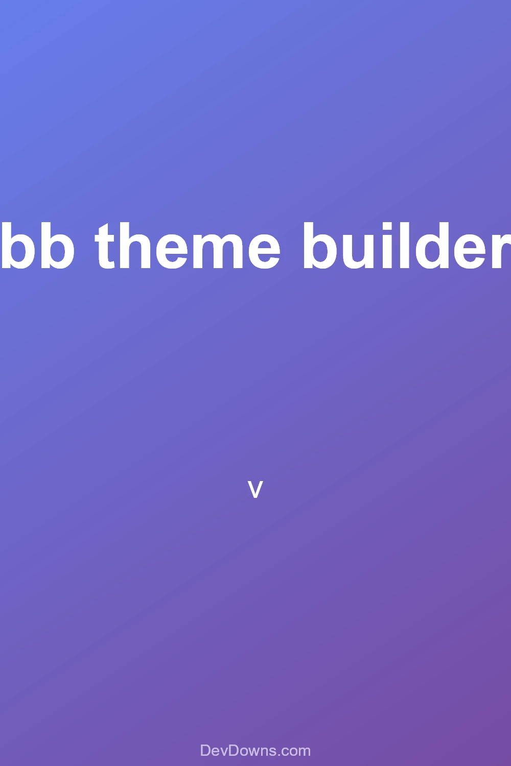bb theme builder  - Social Share