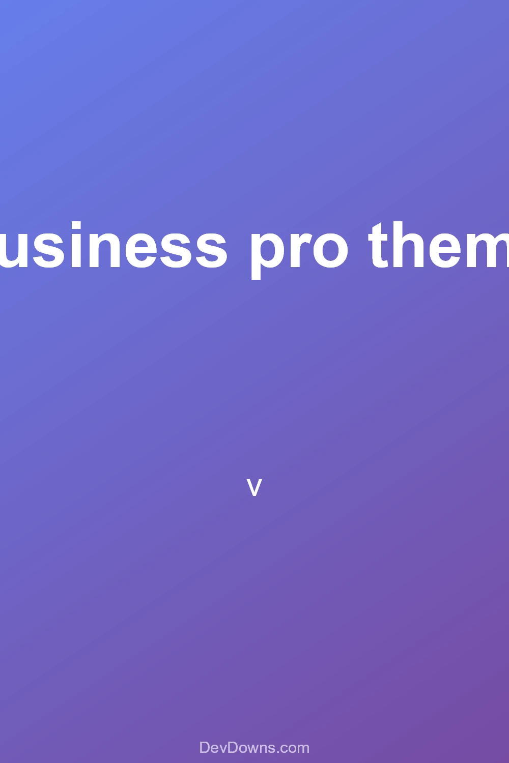 business pro theme  - Social Share