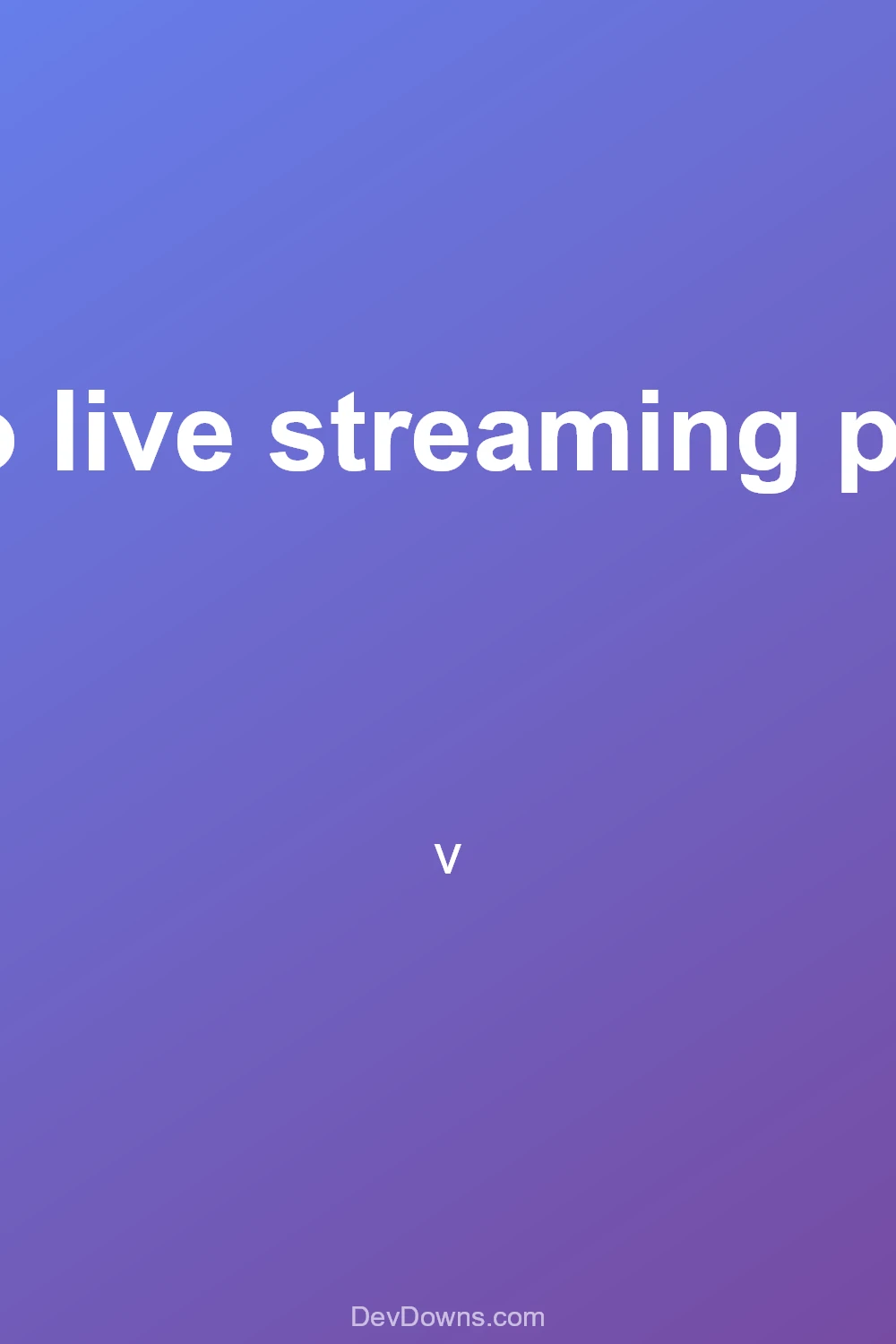 bzplayer pro live streaming player.2.1(1)  - Social Share