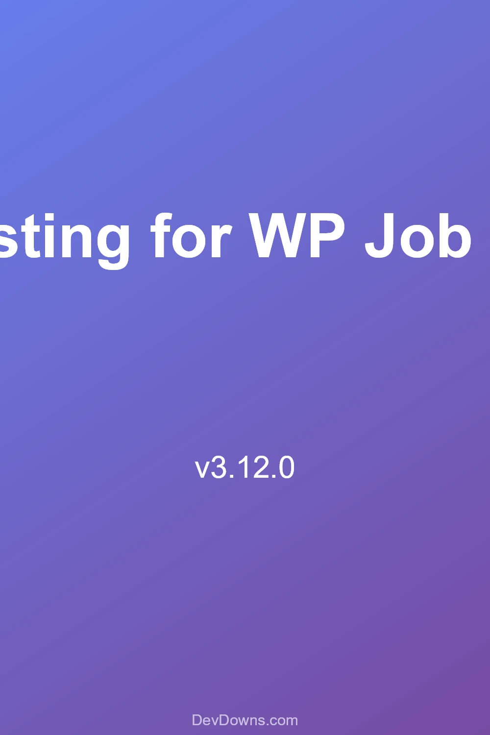 Claim Listing for WP Job Manager 3.12.0 - Social Share