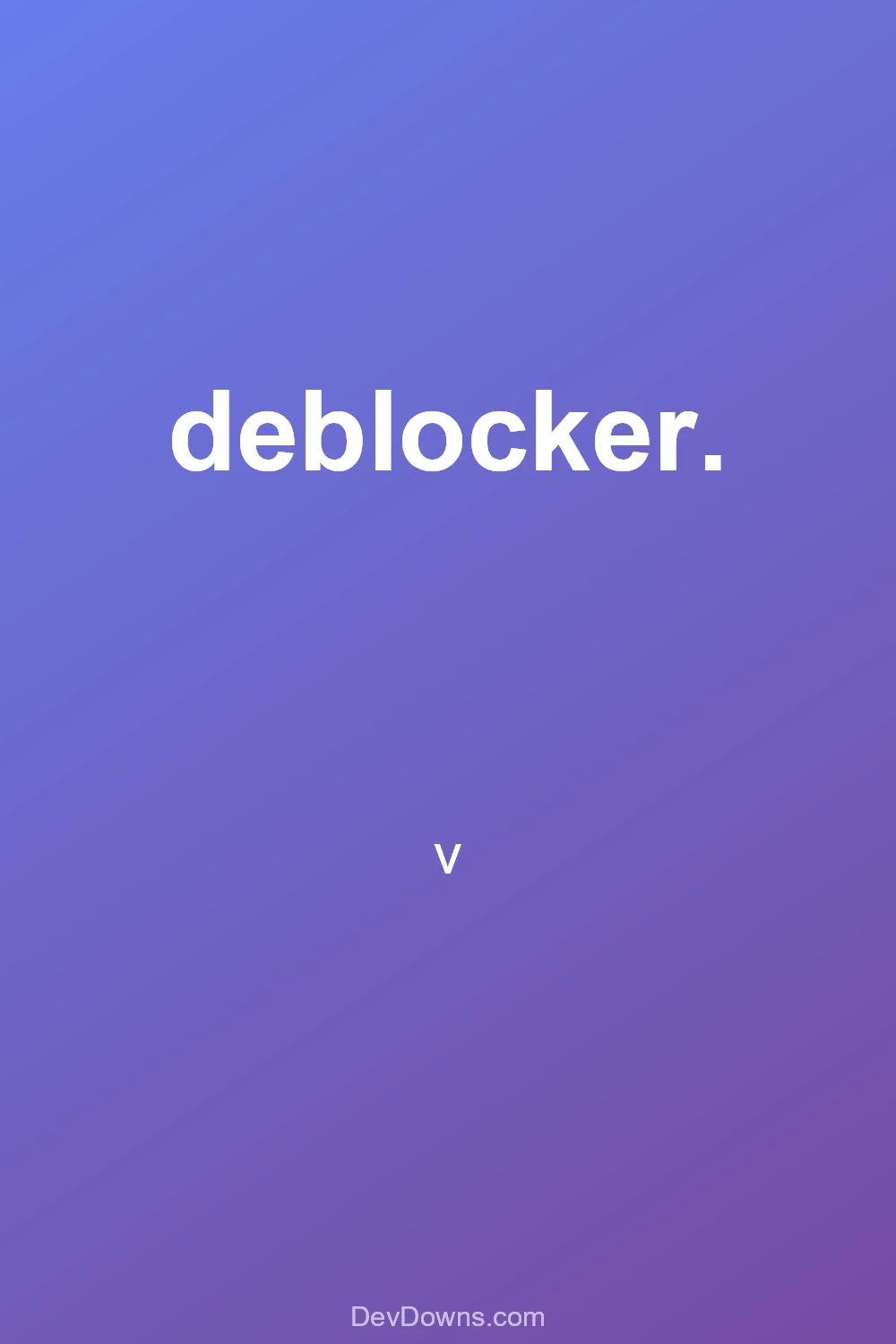 deblocker.  - Social Share