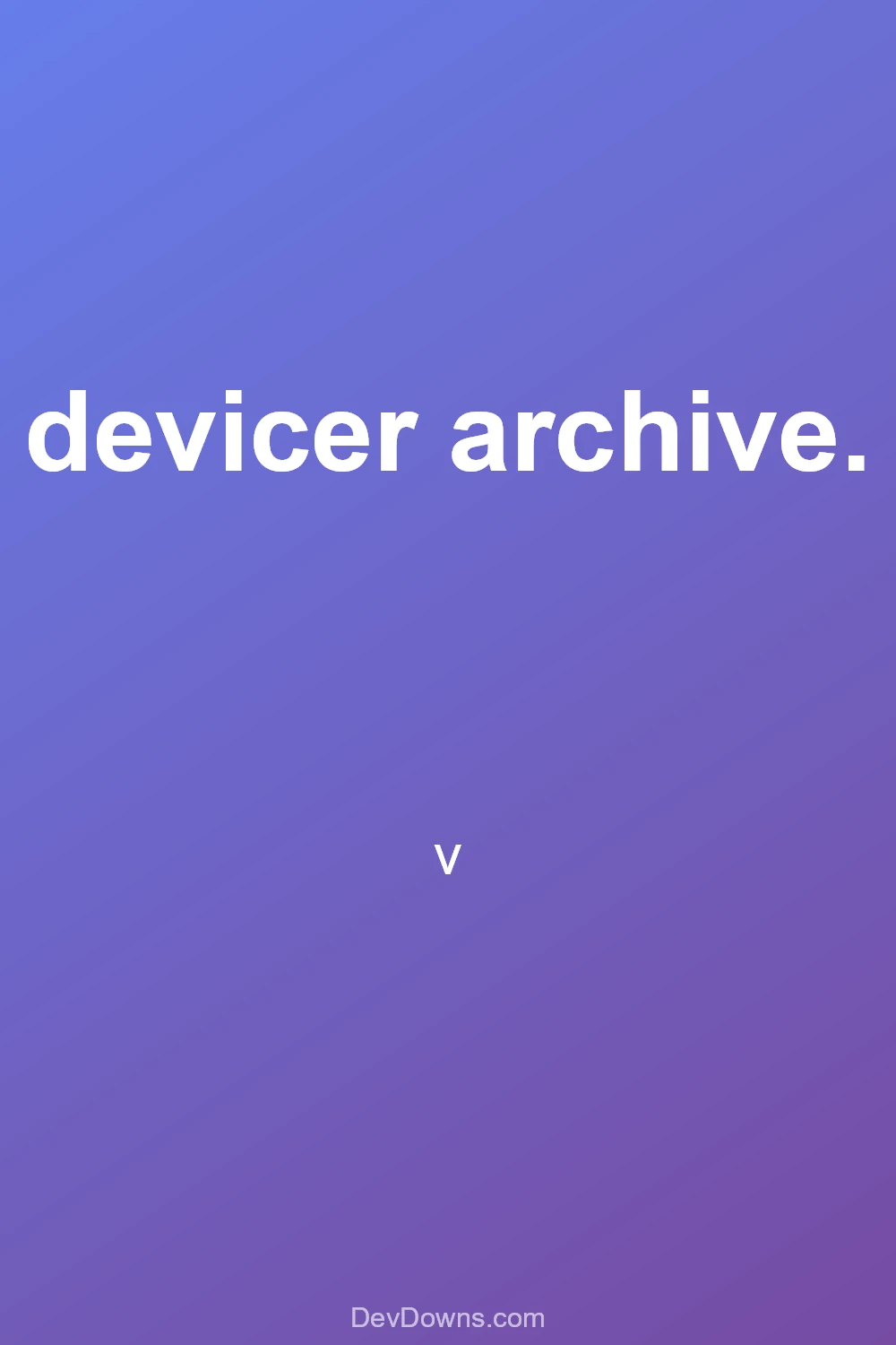 devicer archive.  - Social Share