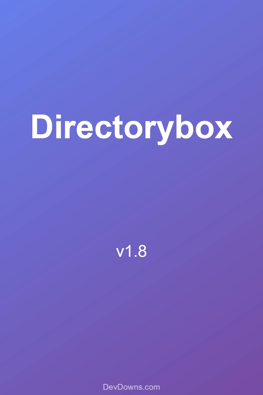 Directorybox 1.8 - Social Share