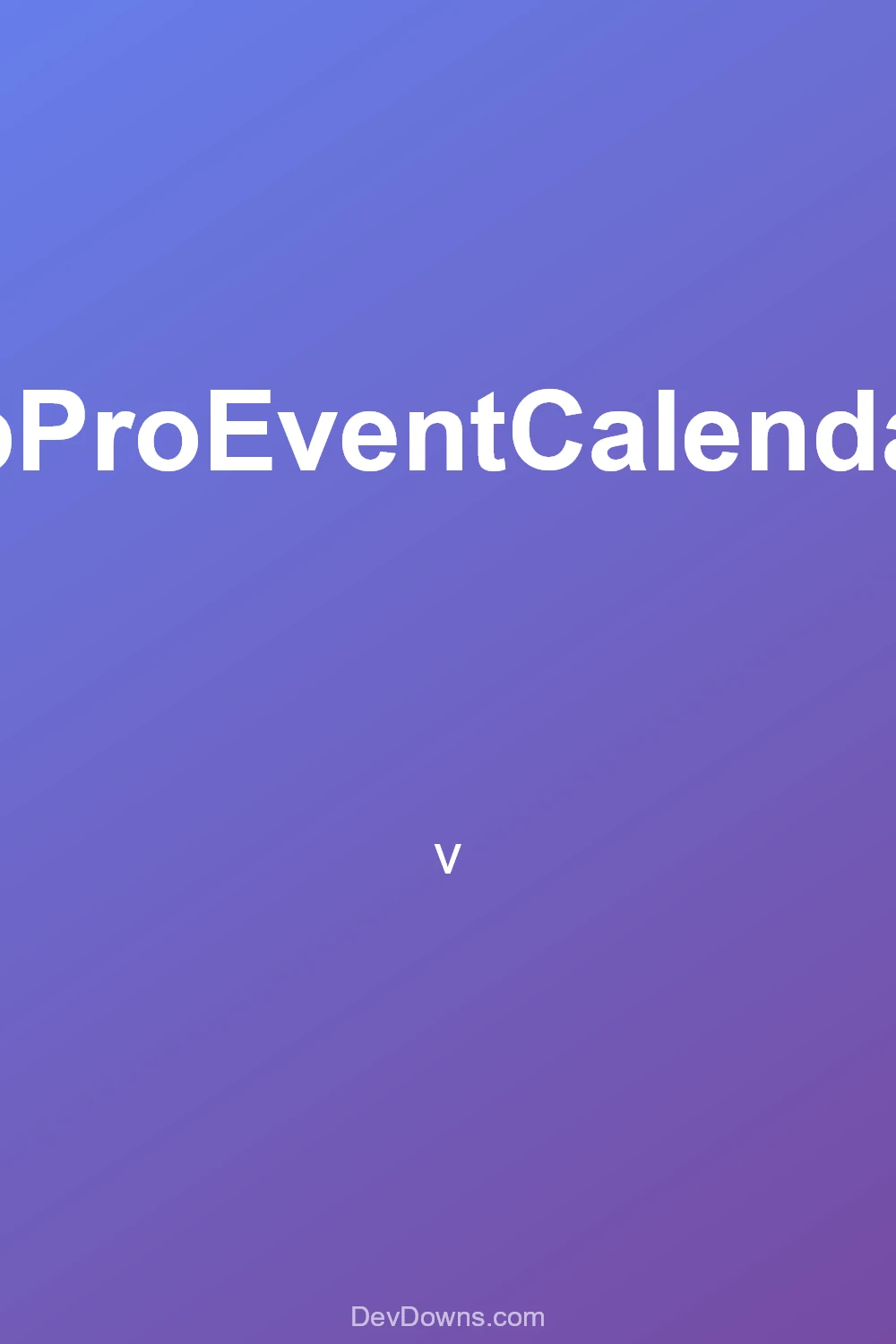 dpProEventCalendar.  - Social Share