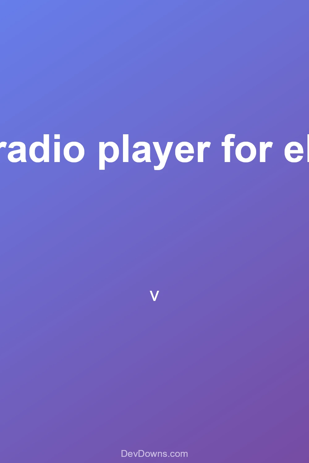 erplayer radio player for elementor.  - Social Share