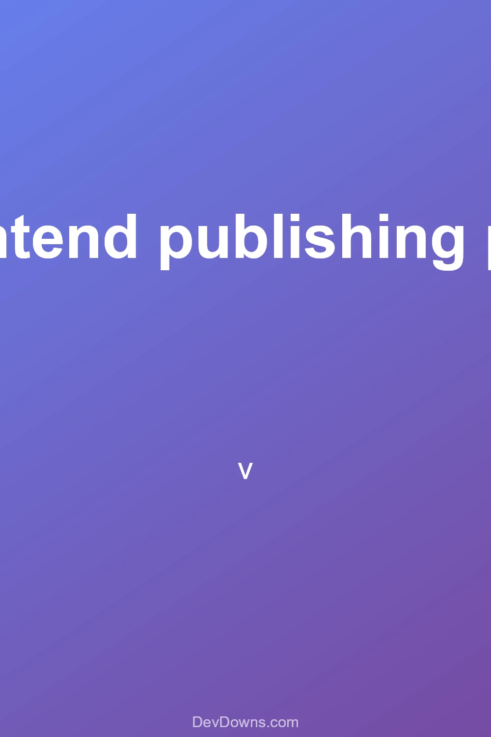 frontend publishing pro.  - Social Share