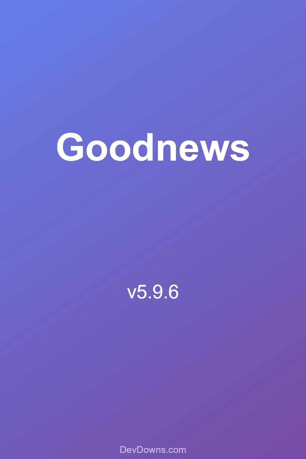Goodnews 5.9.6 - Social Share