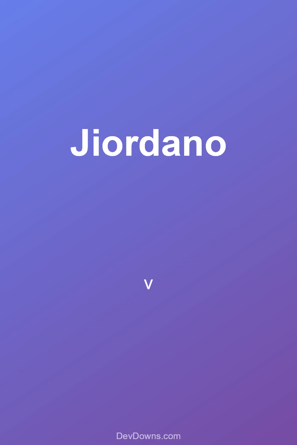 Jiordano  - Social Share