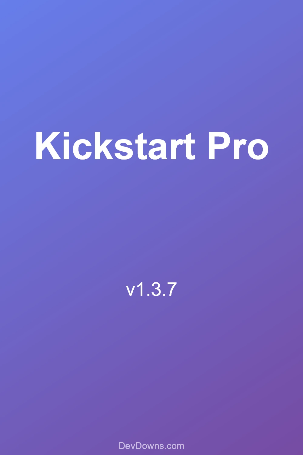 Kickstart Pro 1.3.7 - Social Share