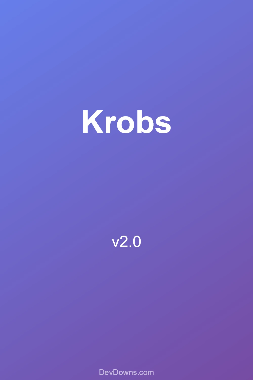 Krobs 2.0 - Social Share