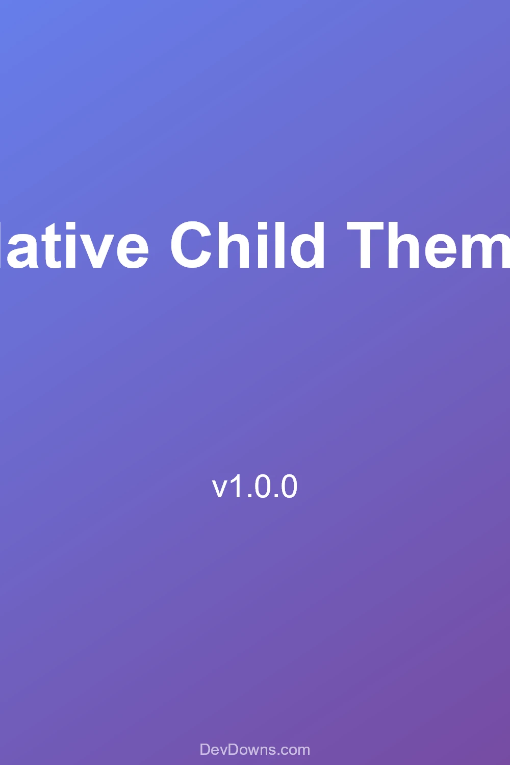 Native Child Theme 1.0.0 - Social Share