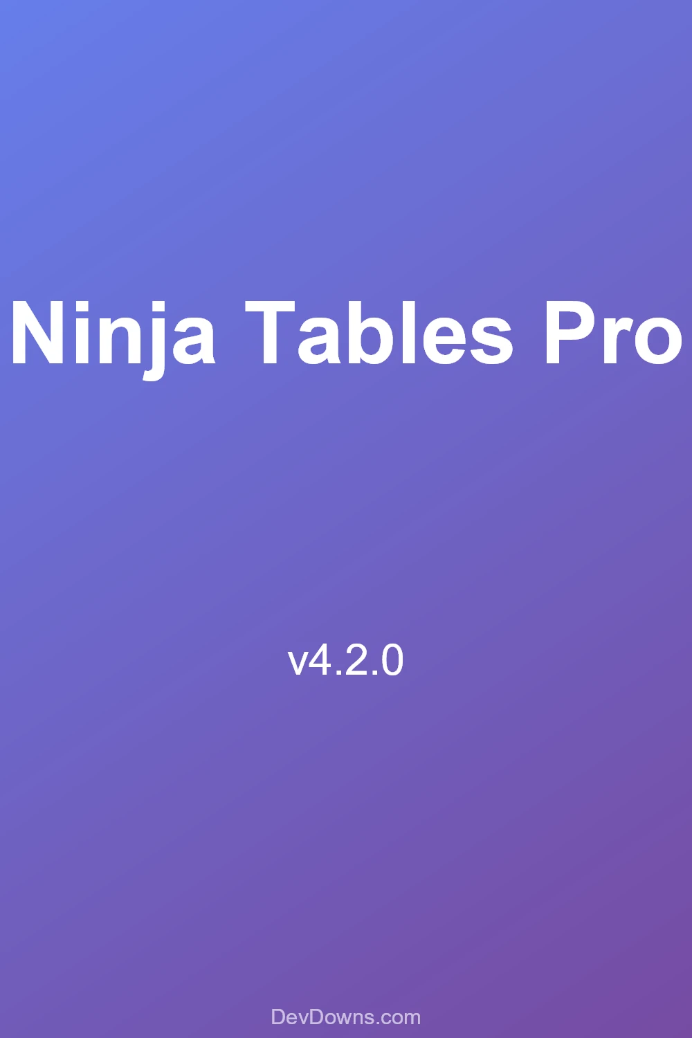Ninja Tables Pro 4.2.0 - Social Share