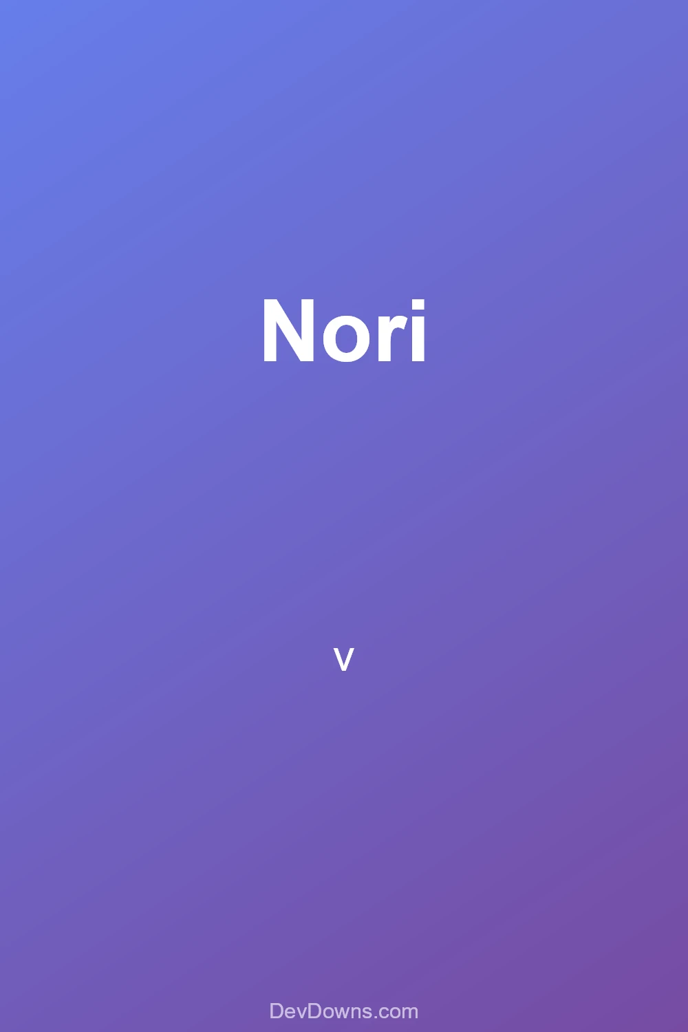 Nori  - Social Share