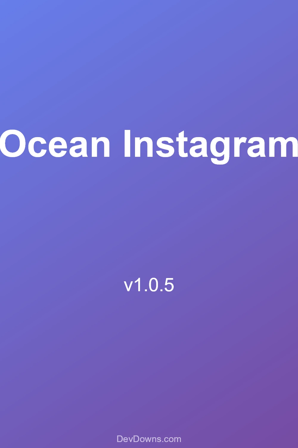 Ocean Instagram 1.0.5 - Social Share