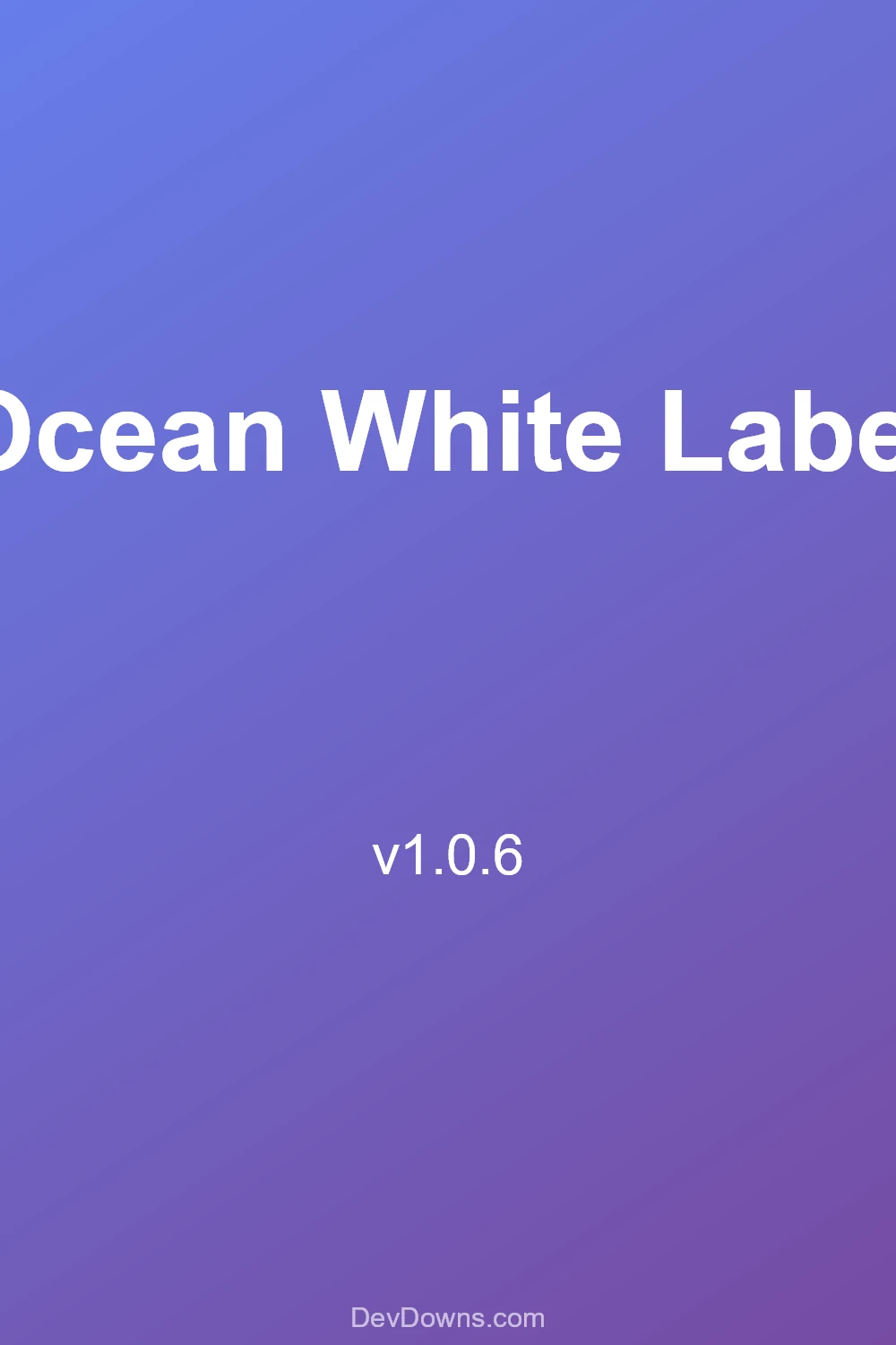 Ocean White Label 1.0.6 - Social Share