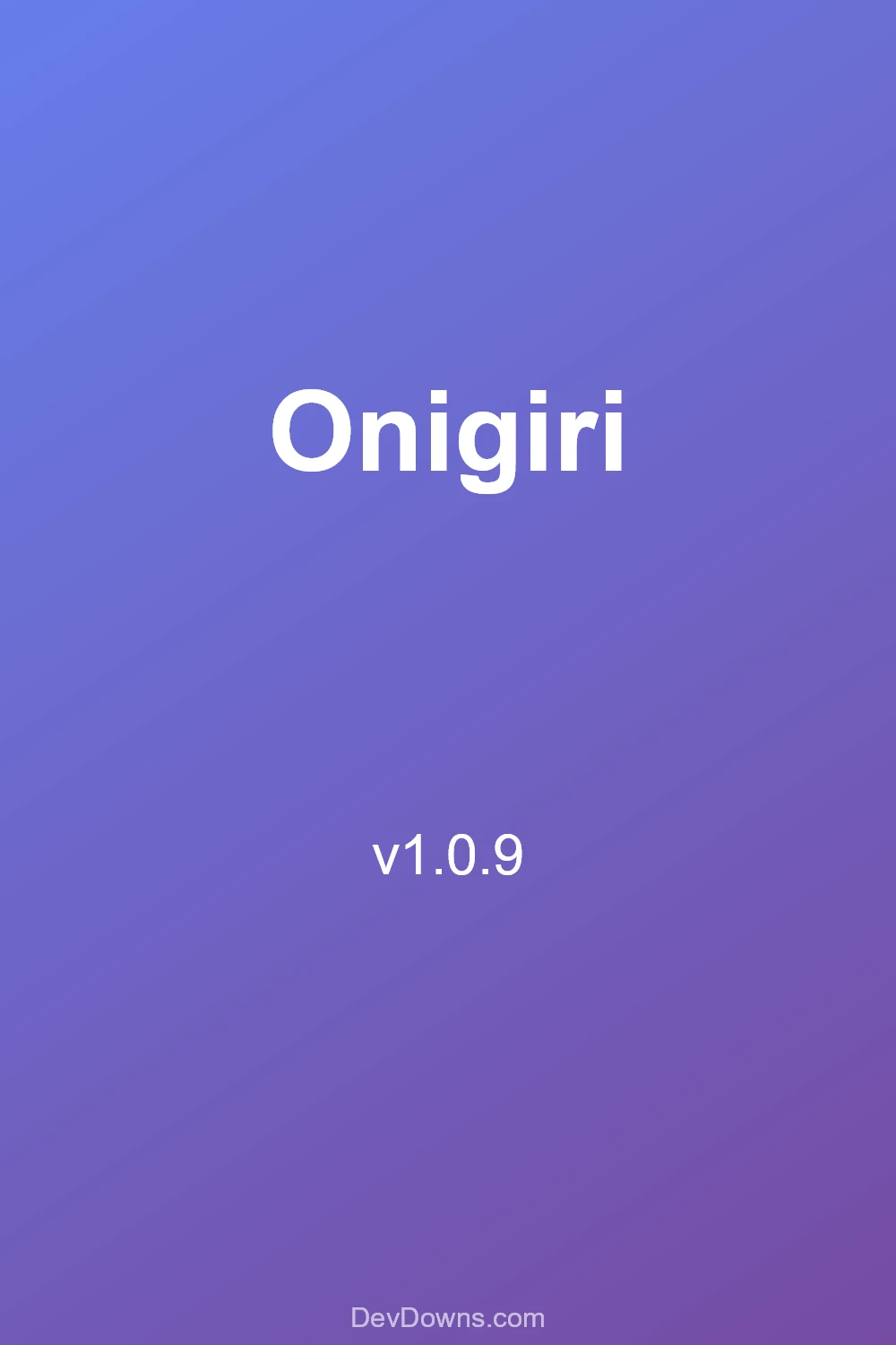 Onigiri 1.0.9 - Social Share