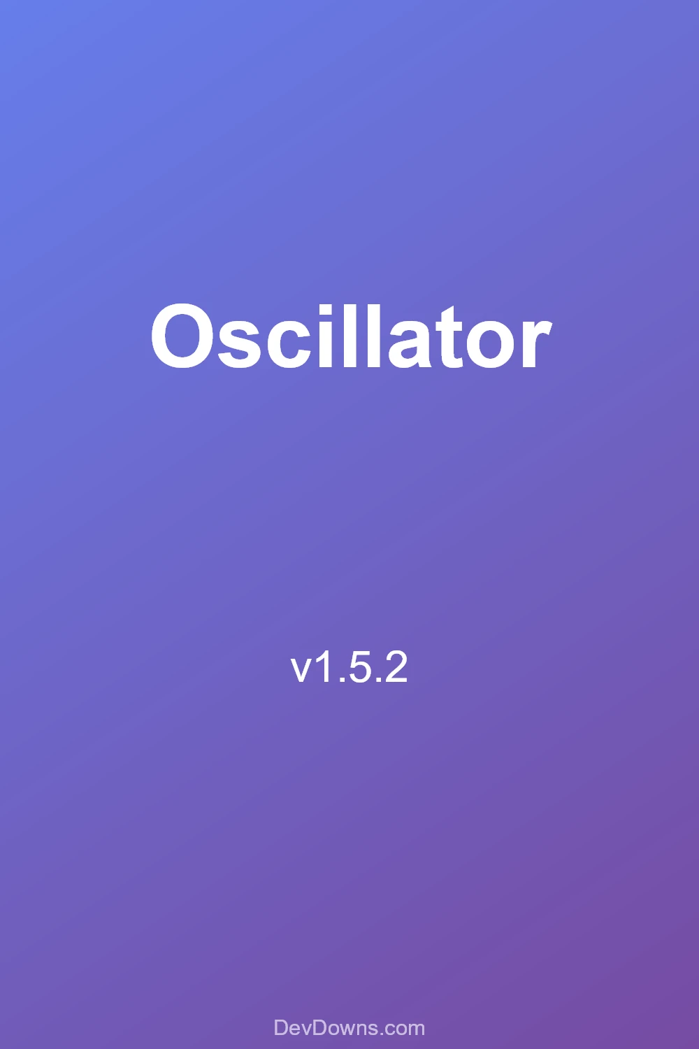 Oscillator 1.5.2 - Social Share