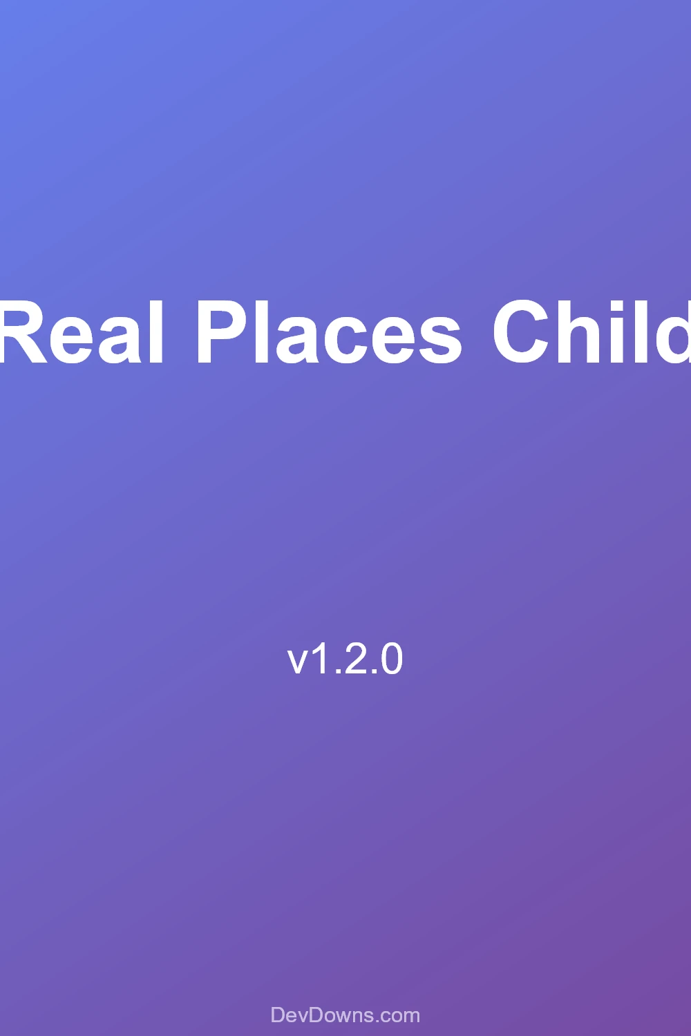 Real Places Child 1.2.0 - Social Share
