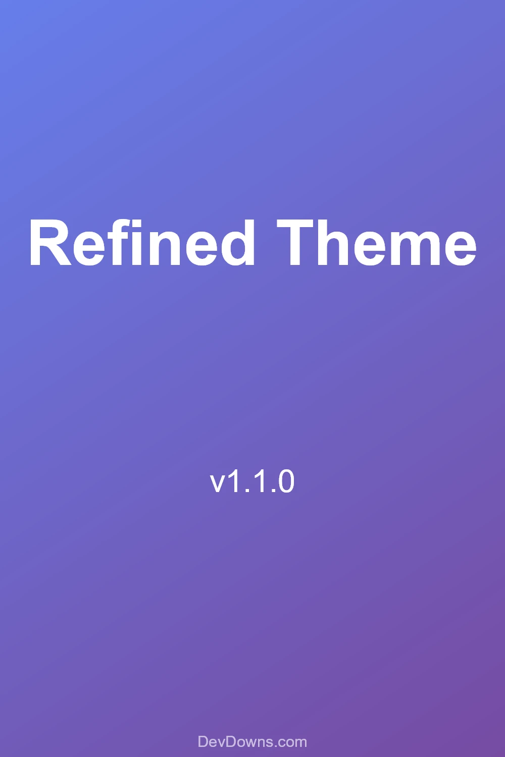 Refined Theme 1.1.0 - Social Share
