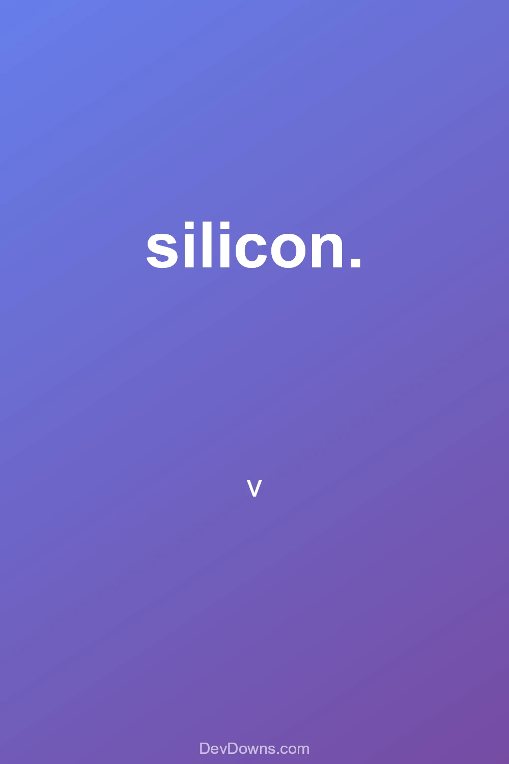 silicon.  - Social Share