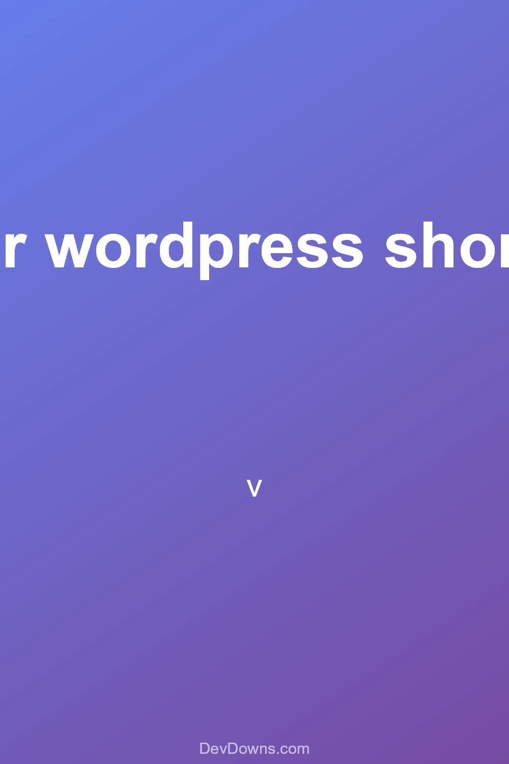 simple weather wordpress shortcode widget.  - Social Share