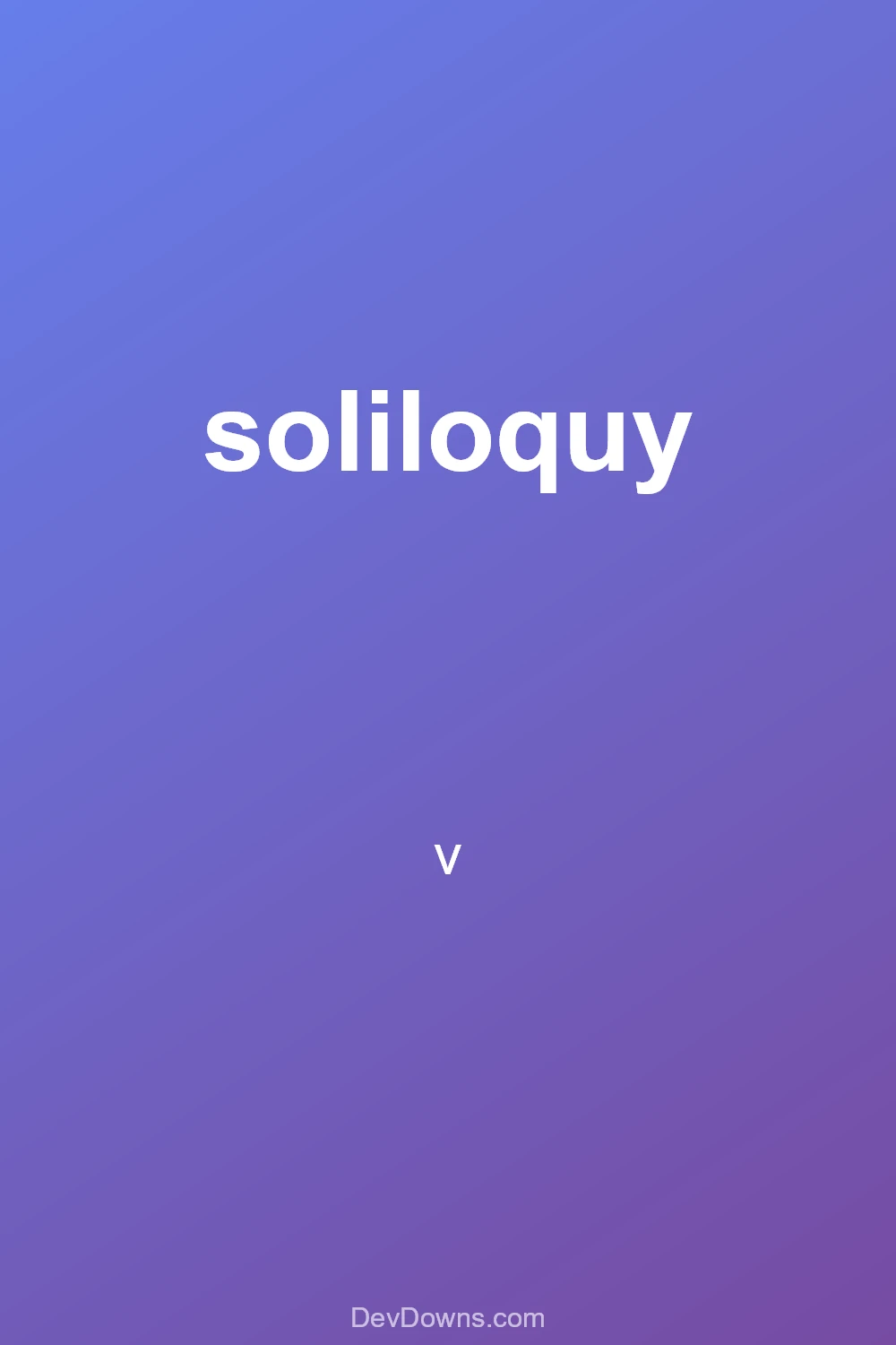 soliloquy  - Social Share