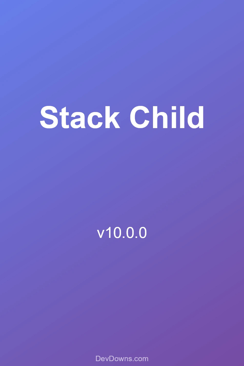 Stack Child 10.0.0 - Social Share