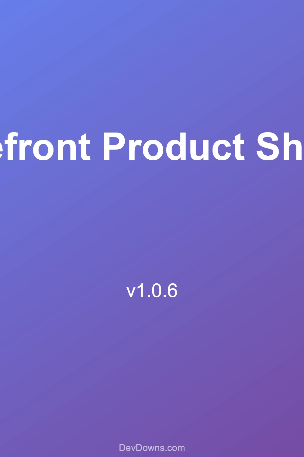 Storefront Product Sharing 1.0.6 - Social Share