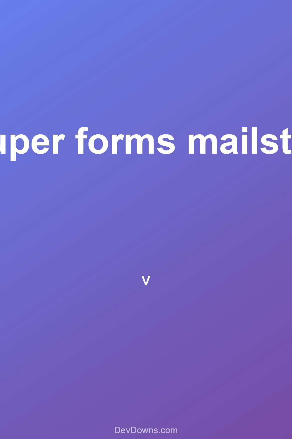 super forms mailster  - Social Share