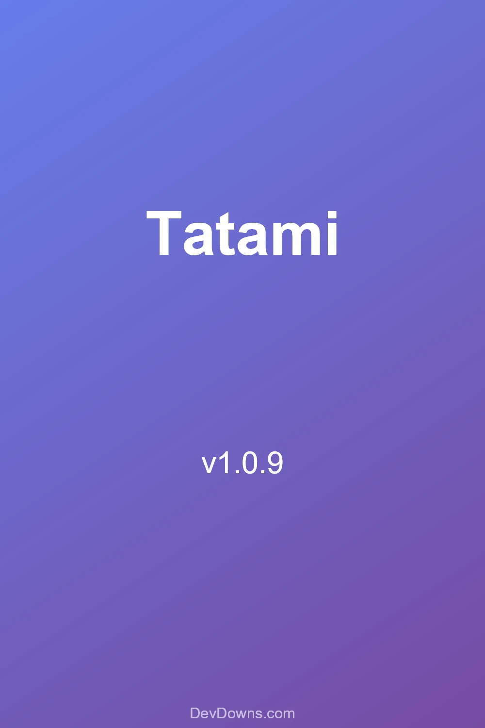 Tatami 1.0.9 - Social Share