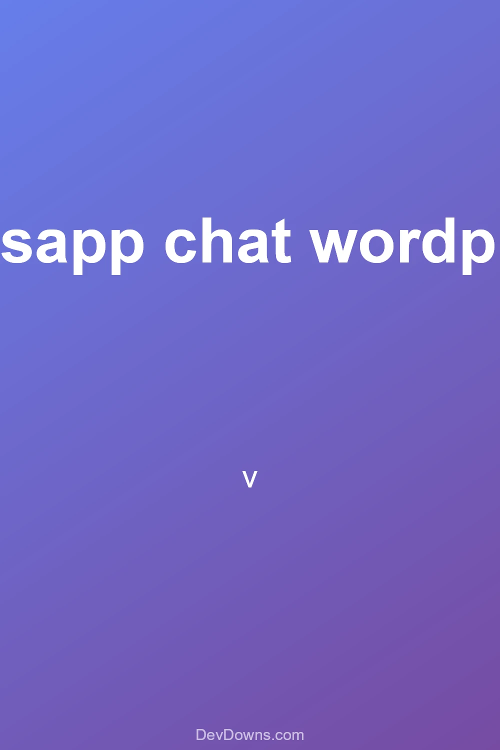 whatsapp chat wordpress.  - Social Share