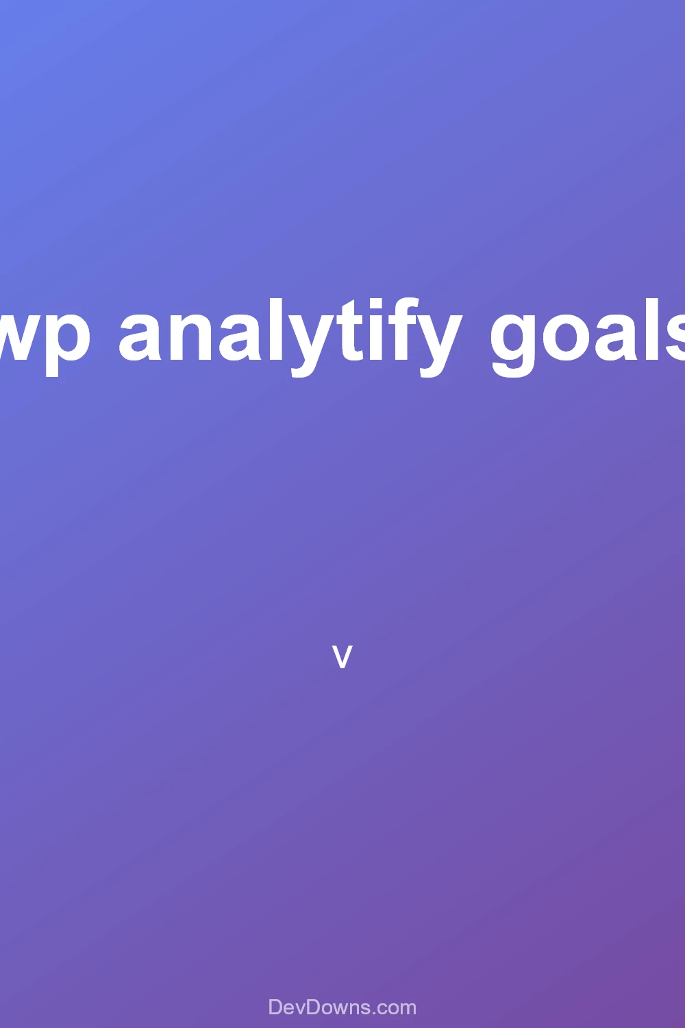 wp analytify goals  - Social Share
