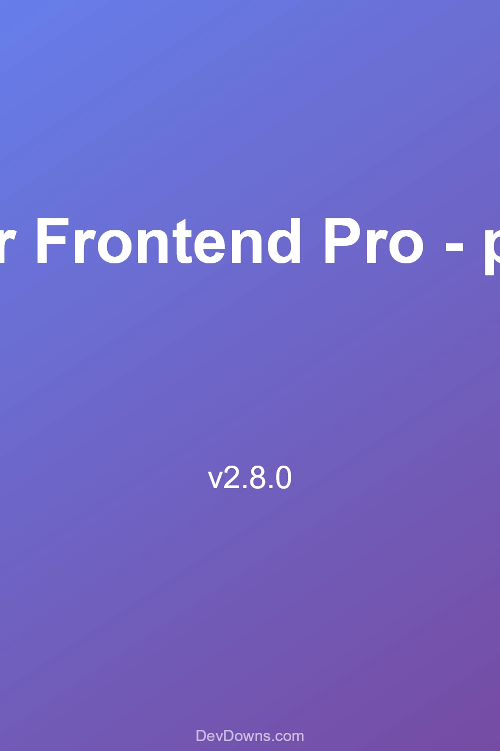 WP User Frontend Pro - personal 2.8.0 - Social Share