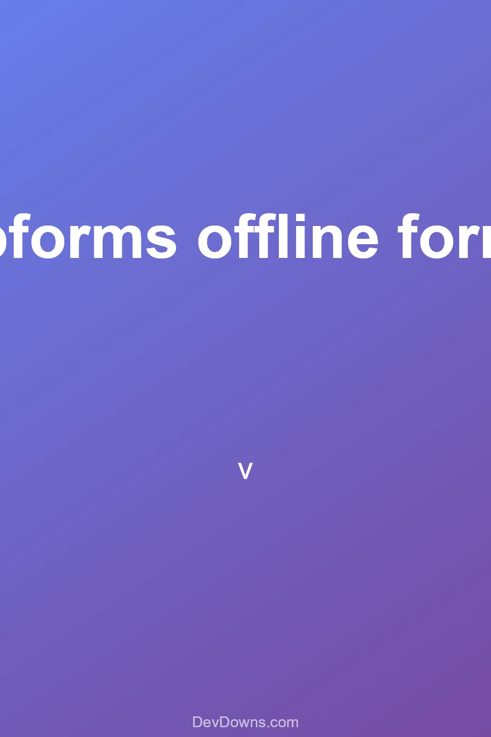 wpforms offline forms  - Social Share