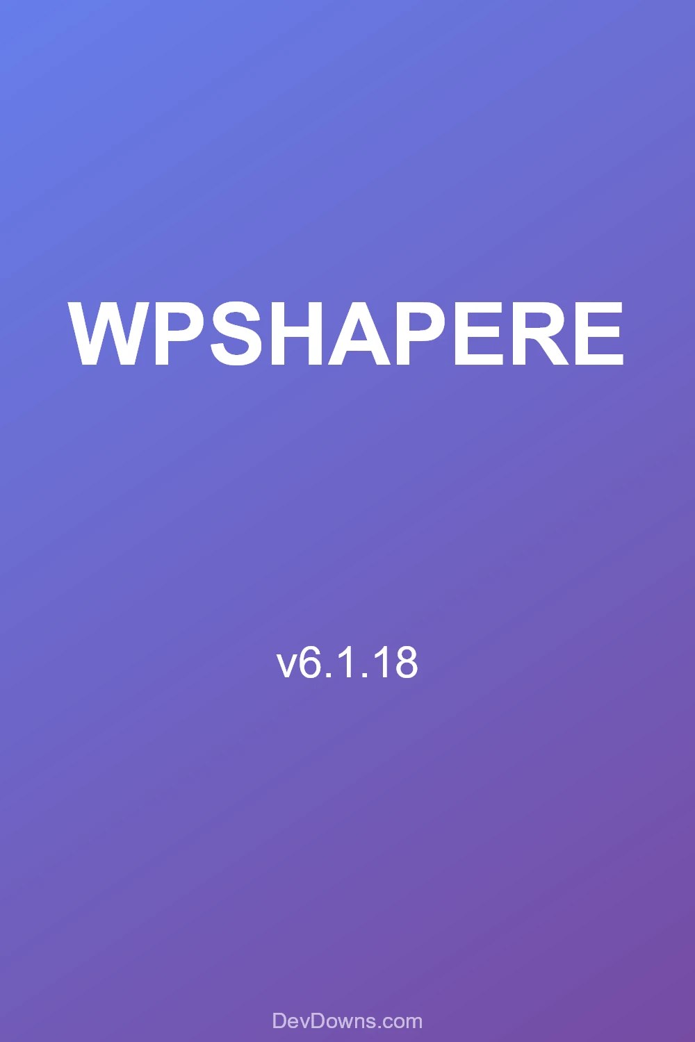 WPSHAPERE 6.1.18 - Social Share