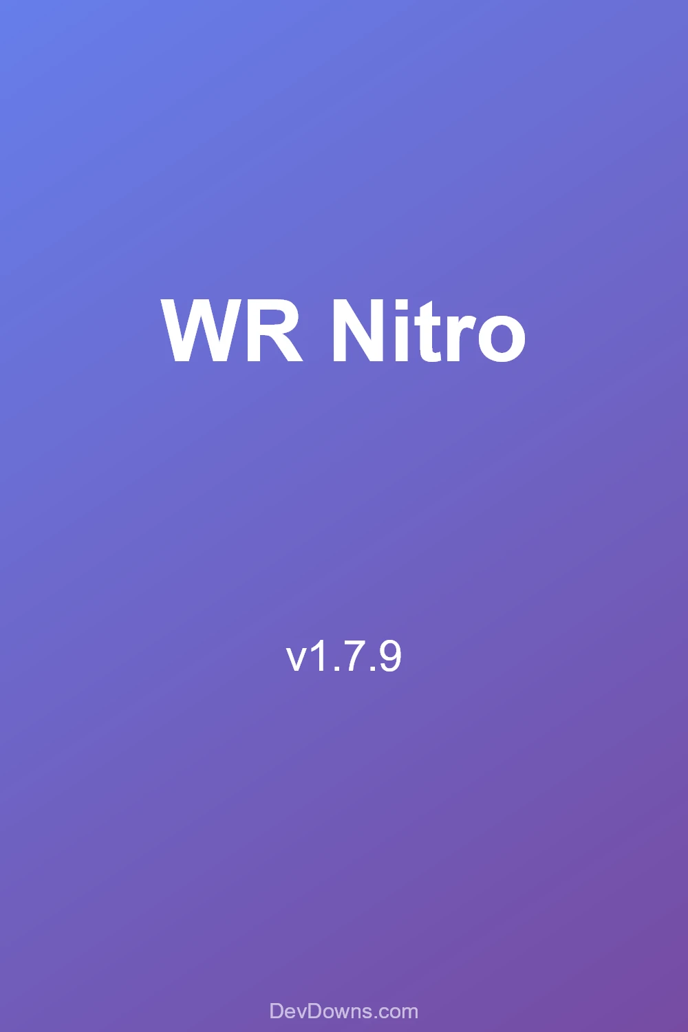 WR Nitro 1.7.9 - Social Share